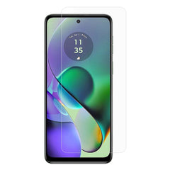 Motorola Moto G54 Hærdet Glas Arc Edge Skærmbeskyttelse - Case Friendly - Gennemsigtig