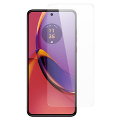 Motorola Moto G84 Hærdet Glas Arc Edge Skærmbeskyttelse - Case Friendly - Gennemsigtig