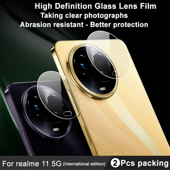 Realme 11 (5G) IMAK Beskyttelsesglas til Kameralinse - Gennemsigtig