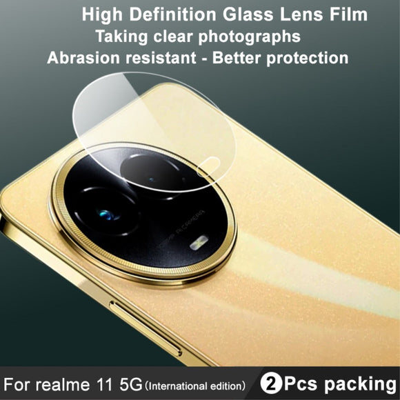 Realme 11 (5G) IMAK Beskyttelsesglas til Kameralinse - Gennemsigtig