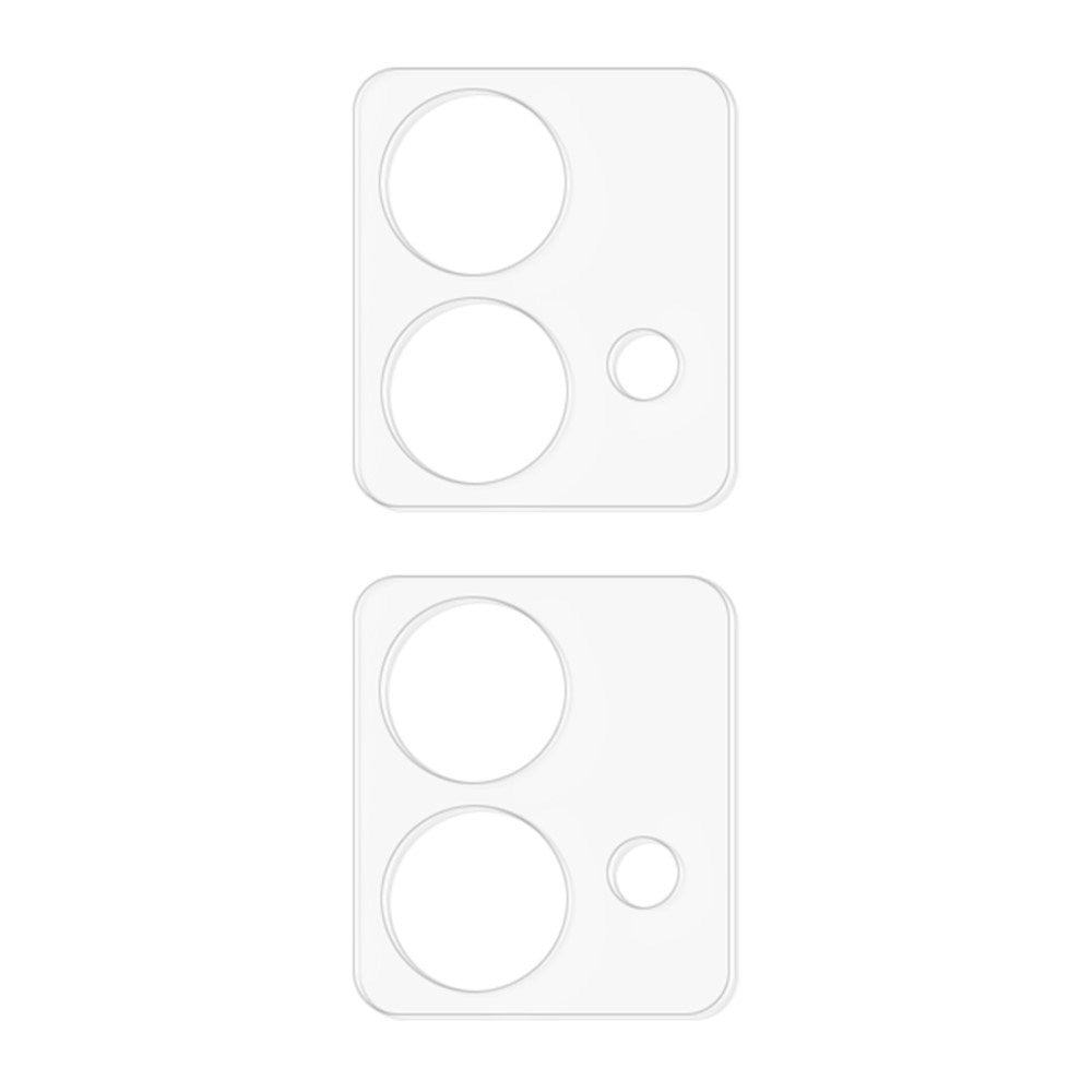 Motorola Moto G84 Kameralinse Beskyttelsesglas - 2-Pak - Gennemsigtig
