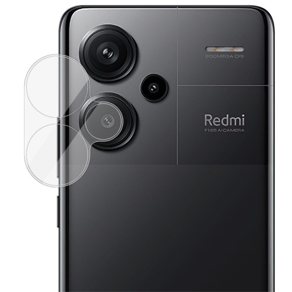 Xiaomi Redmi Note 13 Pro+ (Plus) Beskyttelsesglas til Kameralinse - Gennemsigtig