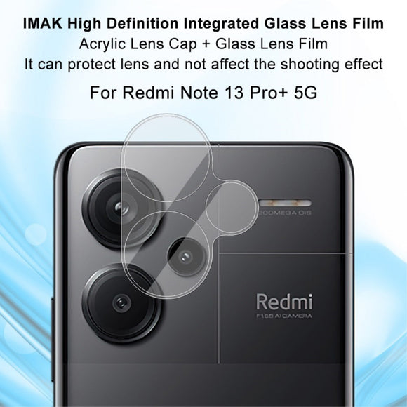 Xiaomi Redmi Note 13 Pro+ (Plus) Beskyttelsesglas til Kameralinse - Gennemsigtig