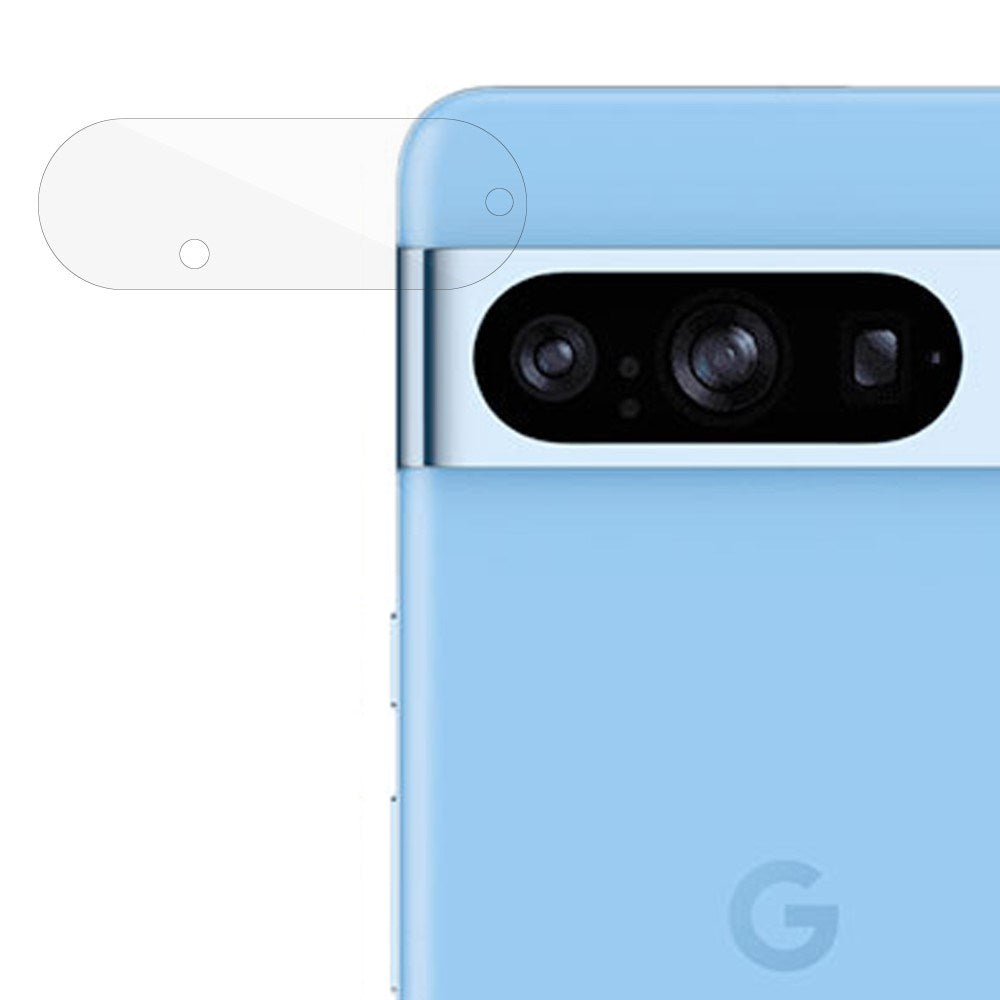 Google Pixel 8 Pro Hærdet Beskyttelsesglas til Kameralinse - Gennemsigtig