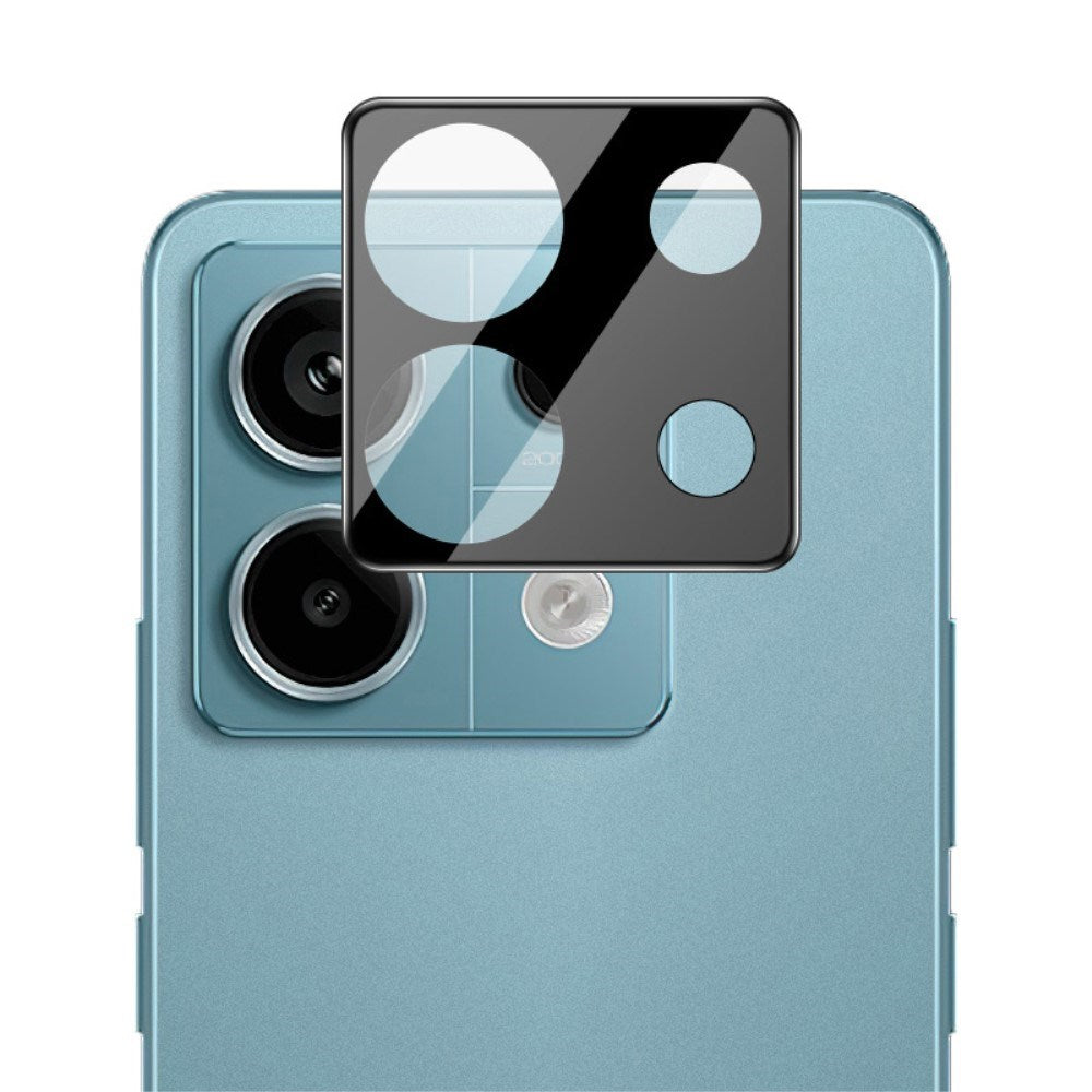 Xiaomi Redmi Note 13 Pro (5G) / Poco X6 IMAK Beskyttelsesglas til Kameralinse - Sort