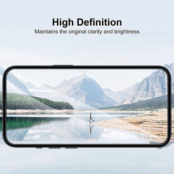 OPPO A79 (5G) Hærdet Glas - Case Friendly - Skærmbeskyttelse - Gennemsigtig m. Sort Kant