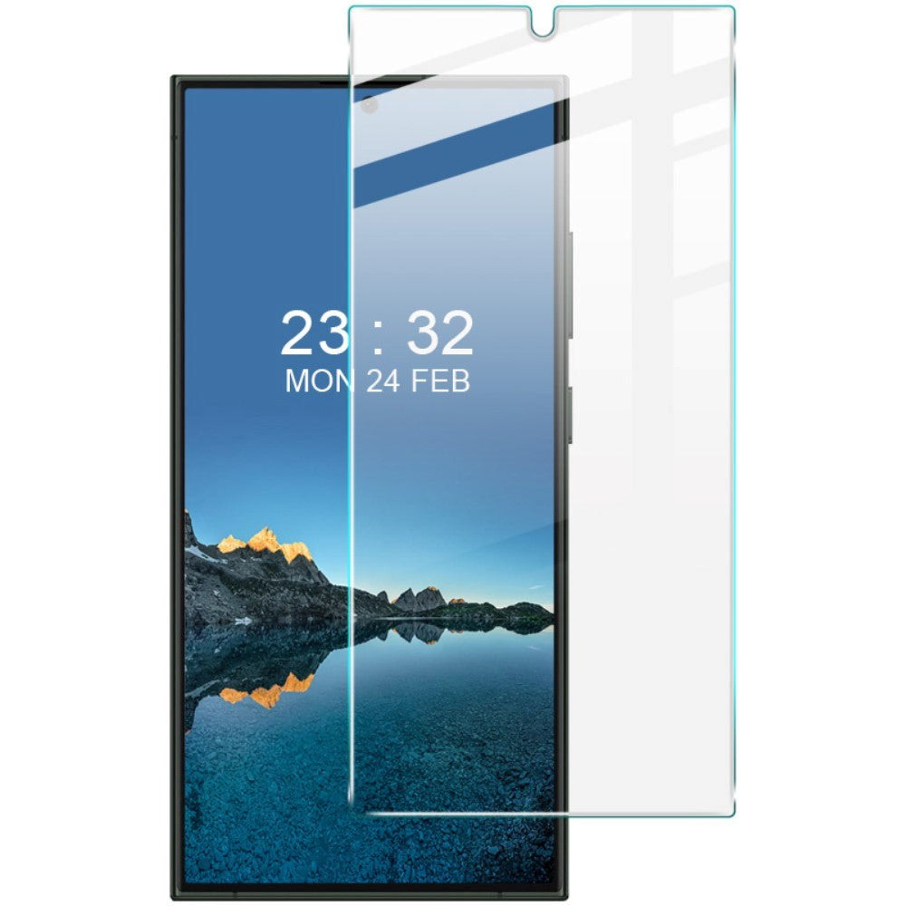 Samsung Galaxy S24 Ultra IMAK Hærdet Glas - Case Friendly Skærmbeskyttelse - Gennemsigtig