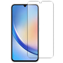 Samsung Galaxy A55 (5G) Arc Edge Hærdet Glas Skærmbeskyttelse - Case Friendly - Gennemsigtig