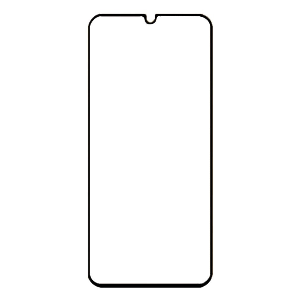 Xiaomi Redmi 13C (4G) / 13C (5G) / Poco C65 Hærdet Beskyttelsesglas - Case Friendly - Gennemsigtig / Sort Kant