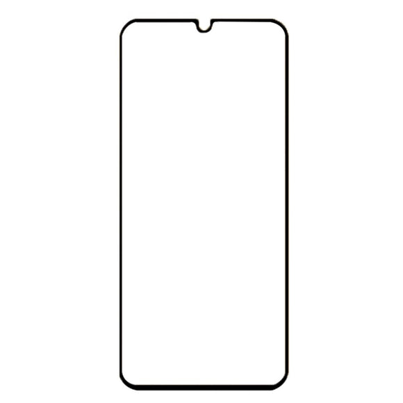 Xiaomi Redmi 13C (4G) / 13C (5G) / Poco C65 Hærdet Beskyttelsesglas - Case Friendly - Gennemsigtig / Sort Kant