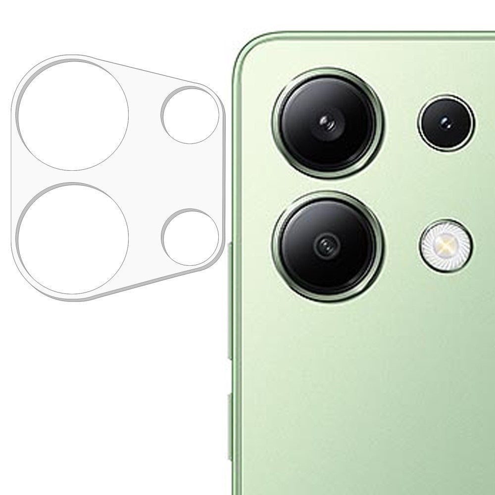 Xiaomi Redmi Note 13 (4G) Kameralinse Beskyttelsesglas - 2-Pak - Gennemsigtig