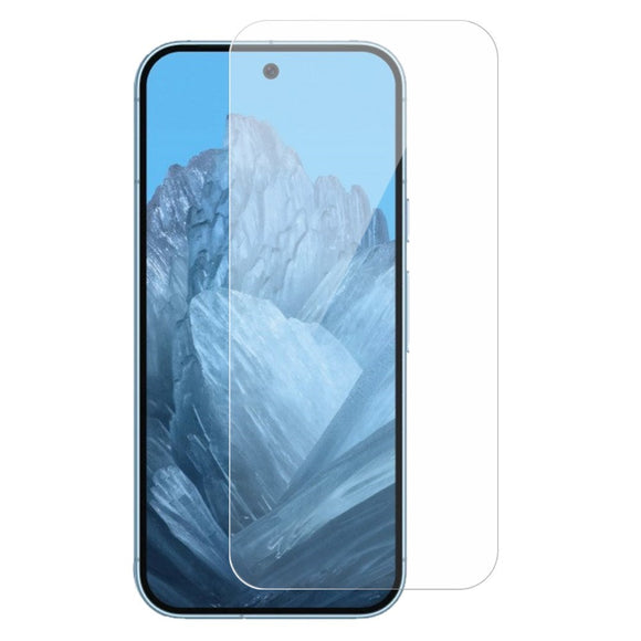 Google Pixel 9 / 9 Pro Hærdet Glas Skærmbeskyttelse - Case Friendly - Gennemsigtig