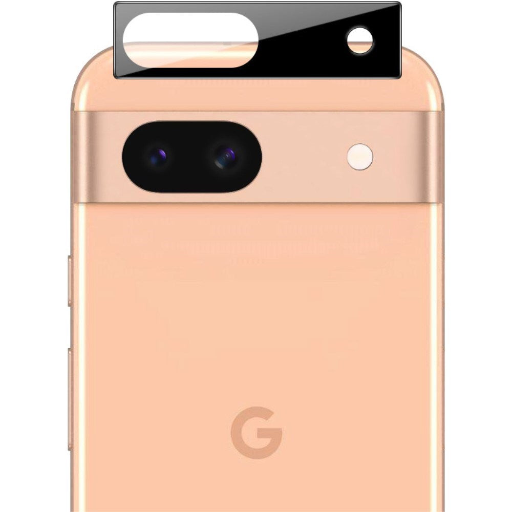 Google Pixel 8a IMAK Beskyttelsesglas til Kameralinse - Sort