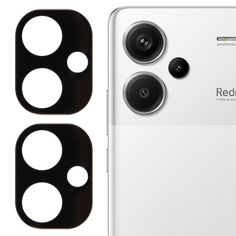 Xiaomi Redmi Note 13 Pro+ (Plus) Kameralinse Beskyttelsesglas - 2-Pak - Sort