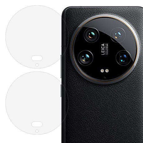 Xiaomi 14 Ultra Kameralinse Beskyttelsesglas - 2-Pak - Gennemsigtig