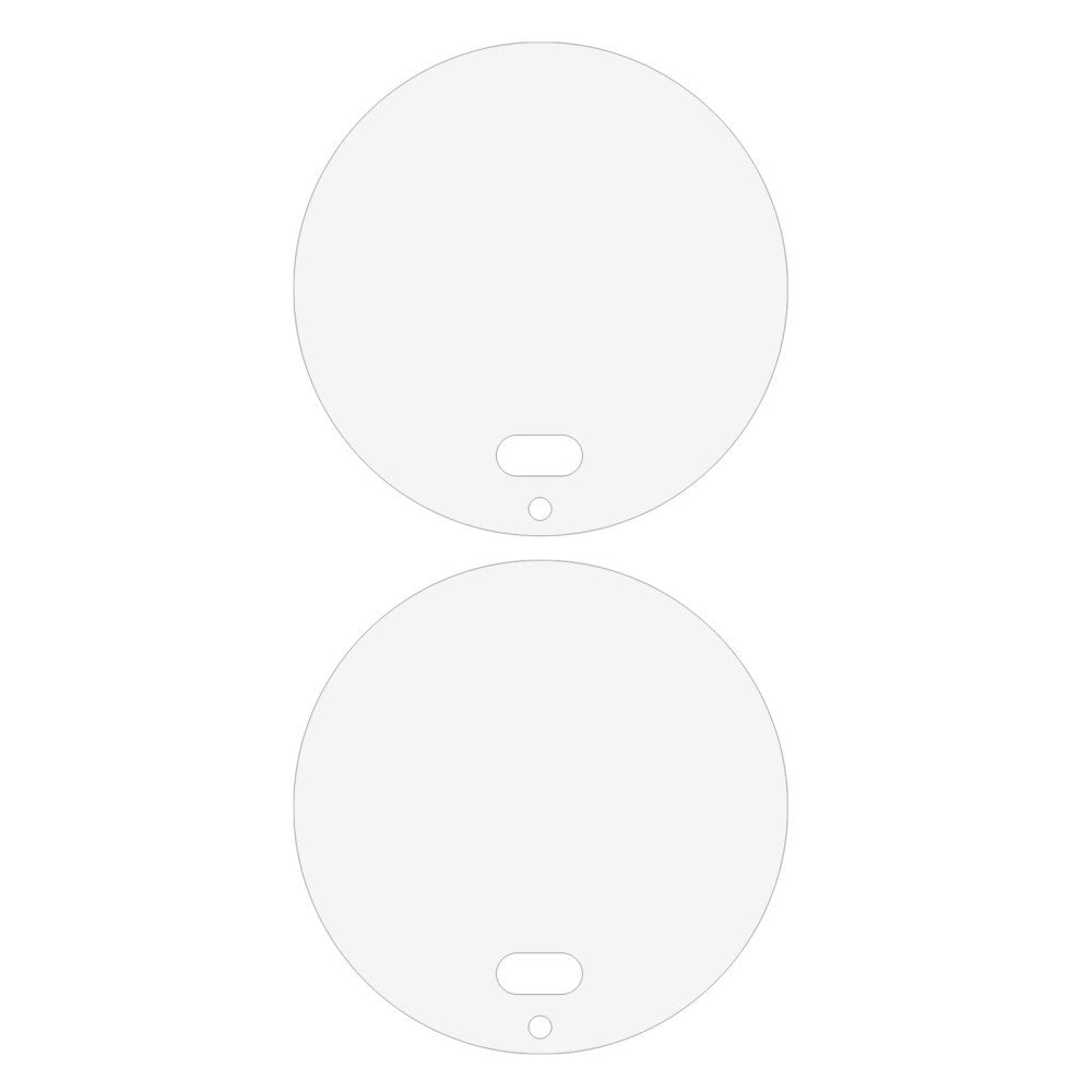 Xiaomi 14 Ultra Kameralinse Beskyttelsesglas - 2-Pak - Gennemsigtig