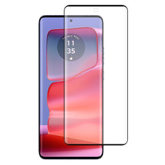 Motorola Edge 50 Pro Hærdet Glas - Full-Fit Skærmbeskyttelse - Sort Kant
