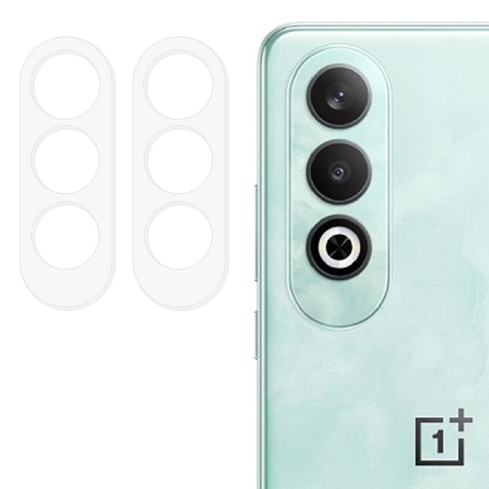 OnePlus Nord CE4 (5G) Kameralinse Hærdet Beskyttelsesglas - 2 stk. - Gennemsigtig