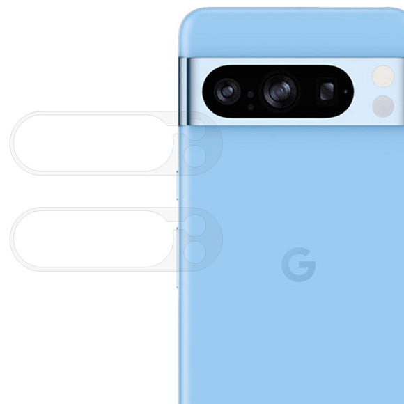 Google Pixel 9 Pro Kameralinse Hærdet Beskyttelsesglas - 2 stk. - Gennemsigtig