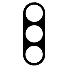 Samsung Galaxy Z Fold6 Beskyttelsesglas til Kameralinse - Gennemsigtig / Sort