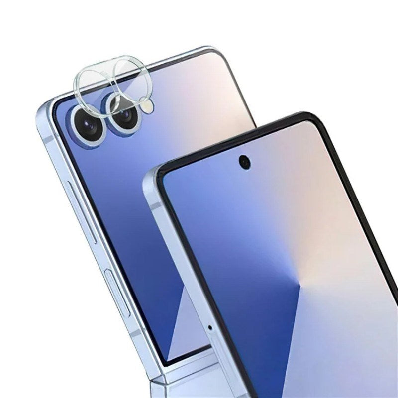 Samsung Galaxy Z Flip7 Kameralinsebeskyttelsesfilm - Gennemsigtig