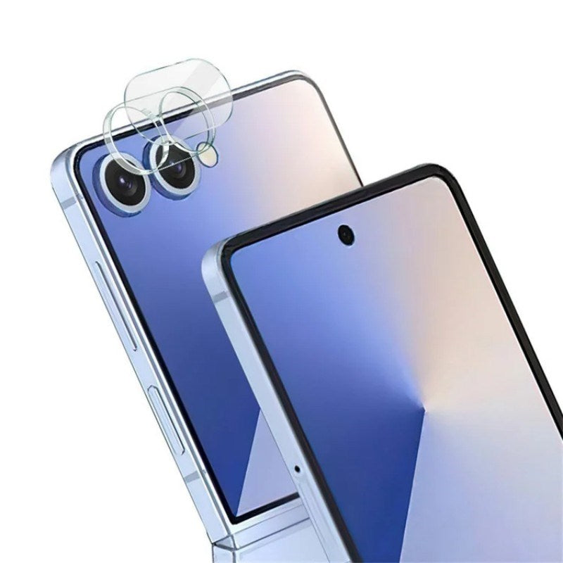 Samsung Galaxy Z Flip7 Kameralinsebeskyttelsesfilm - Gennemsigtig