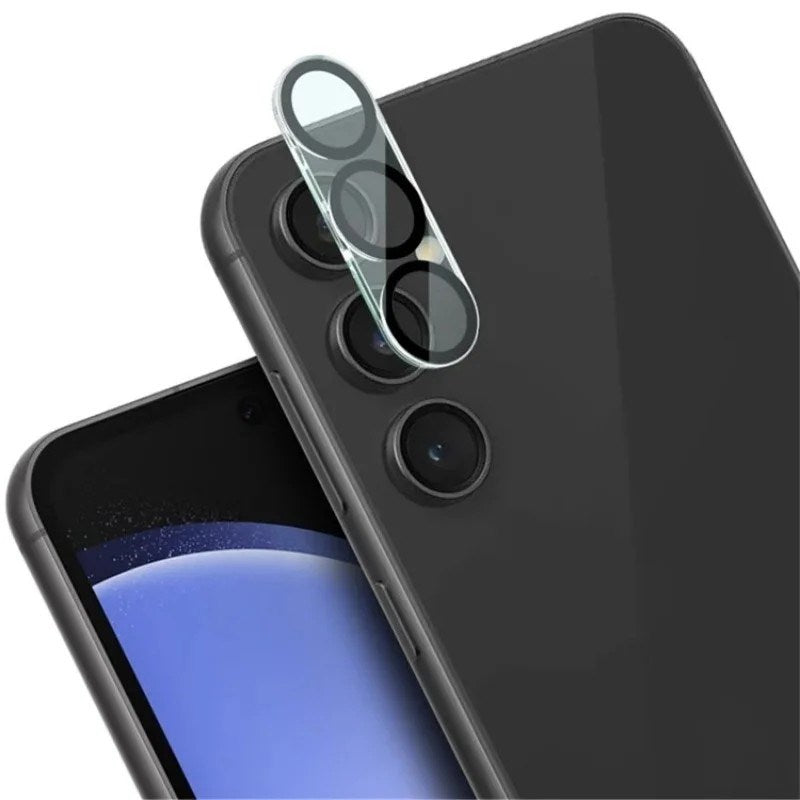 Samsung Galaxy S25 FE Hærdet Kameralinsebeskyttelsesglas - Gennemsigtig