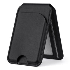 EIDERWOOD Magnetisk Kortholder til 3 Kort m. Ståfunktion - MagSafe Kompatibel - Sort