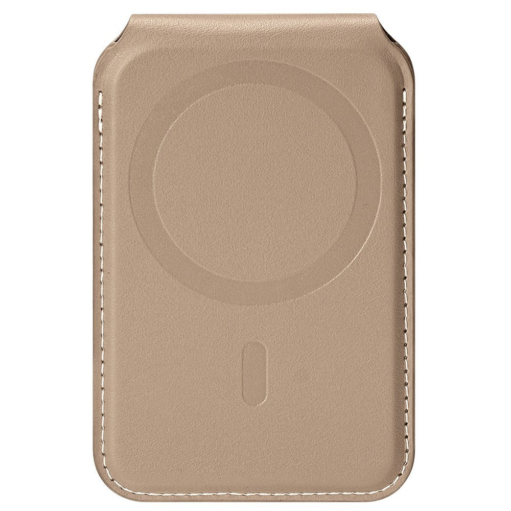 DUX DUCIS Magnetisk Kortholder til 5 Kort m. Ståfunktion - MagSafe Kompatibel - Beige