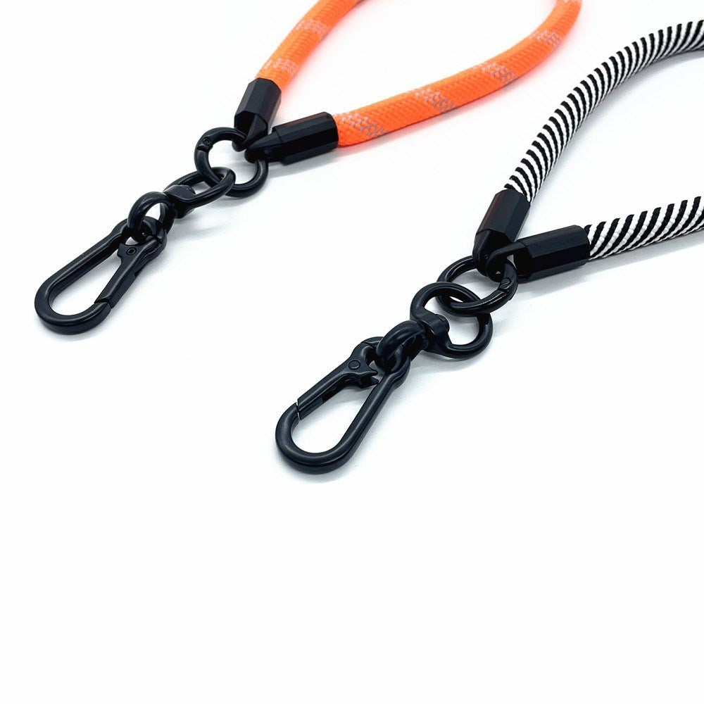 Polyester Håndledsstrop m. Indlægningsplade - 30cm - Orange / Grøn