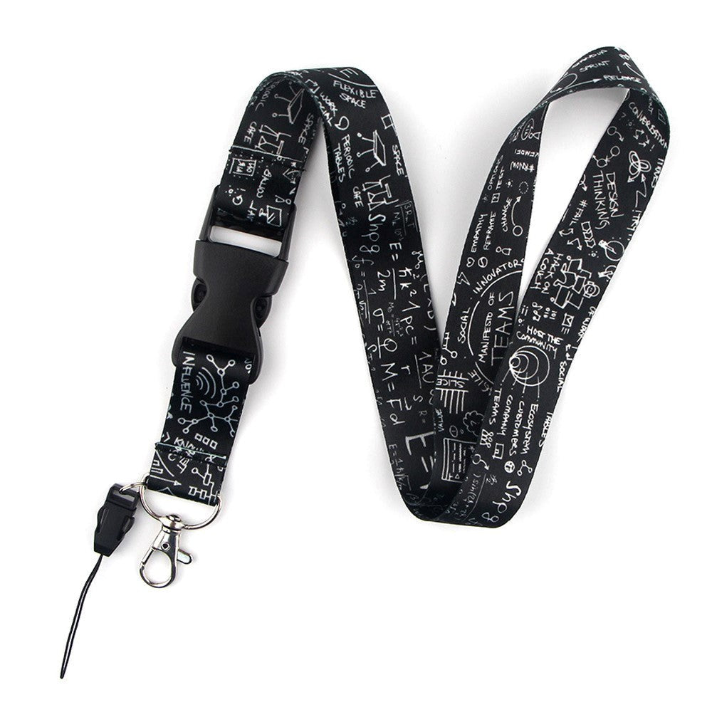 Keyhanger med Karabinlås og Strop - Skrift