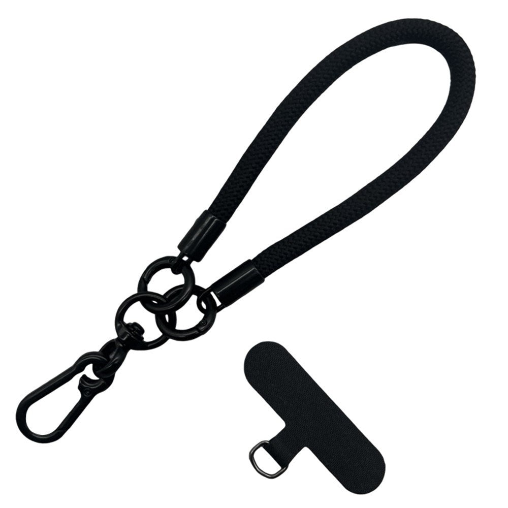 Flettet Polyester Håndledsstrop - inkl. Indlægningsplade - 30cm - Mix