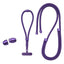 3-i-1 Nylon Strop til Mobil - 150cm / 50cm - Lilla