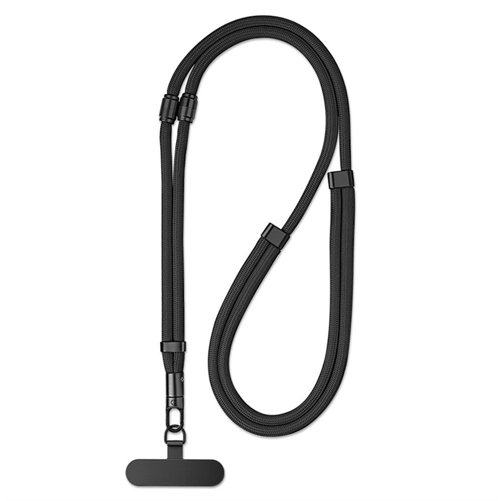 3-i-1 Nylon Strop til Mobil - 150cm / 50cm - Sort