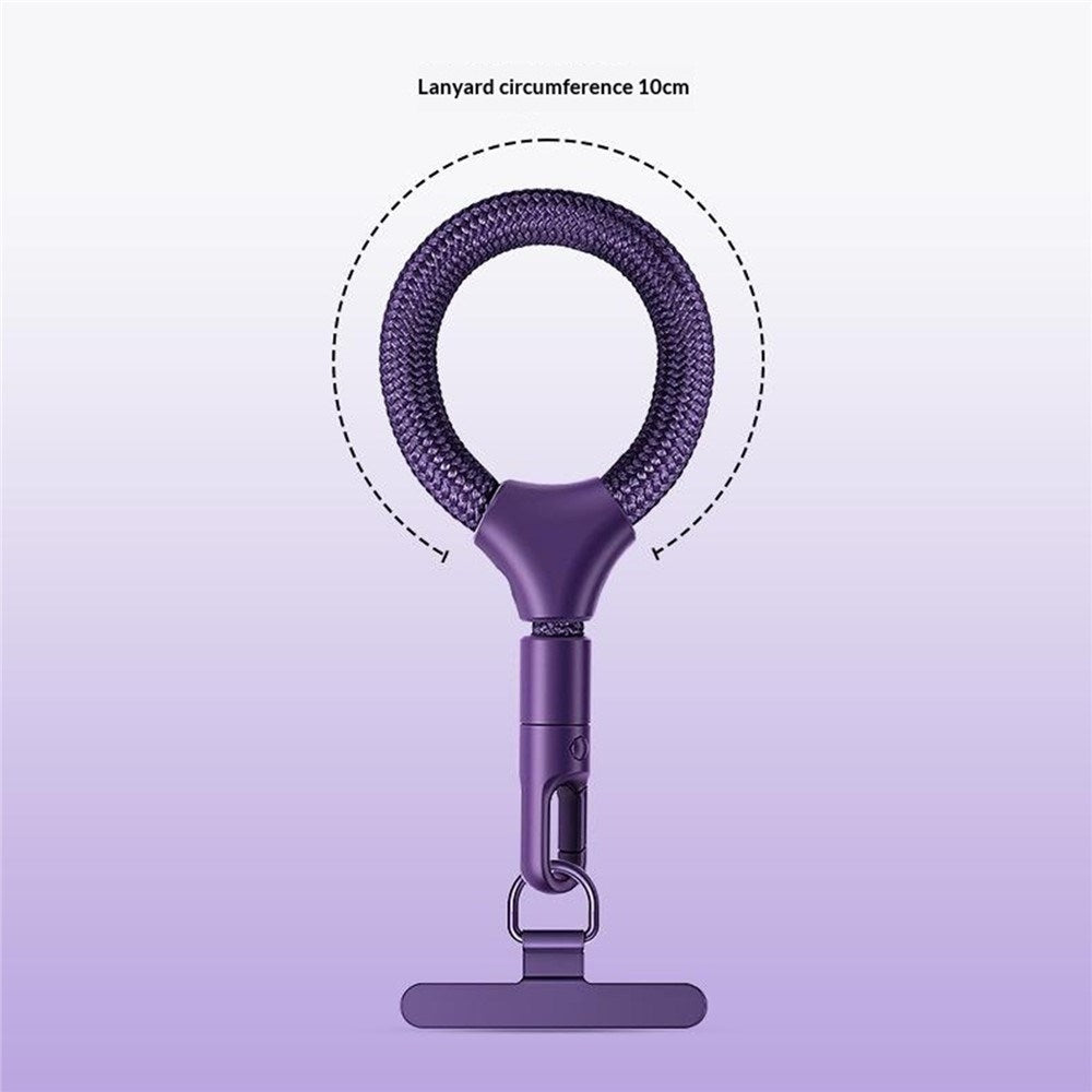 Polyester Fingerstrop til Mobil - 10cm - Lyserød