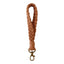 Nøglesnor / Håndledsstrop 18cm - Tekstil - Brun