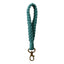 Nøglesnor / Håndledsstrop 18cm - Tekstil - Blå
