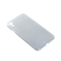 iPhone XR GEAR Semi Transparent Fleksibelt Plast Cover - Hvid