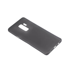 Samsung Galaxy S9+ (S9 Plus) GEAR Semi Transparent Fleksibelt Plast Cover - Sort