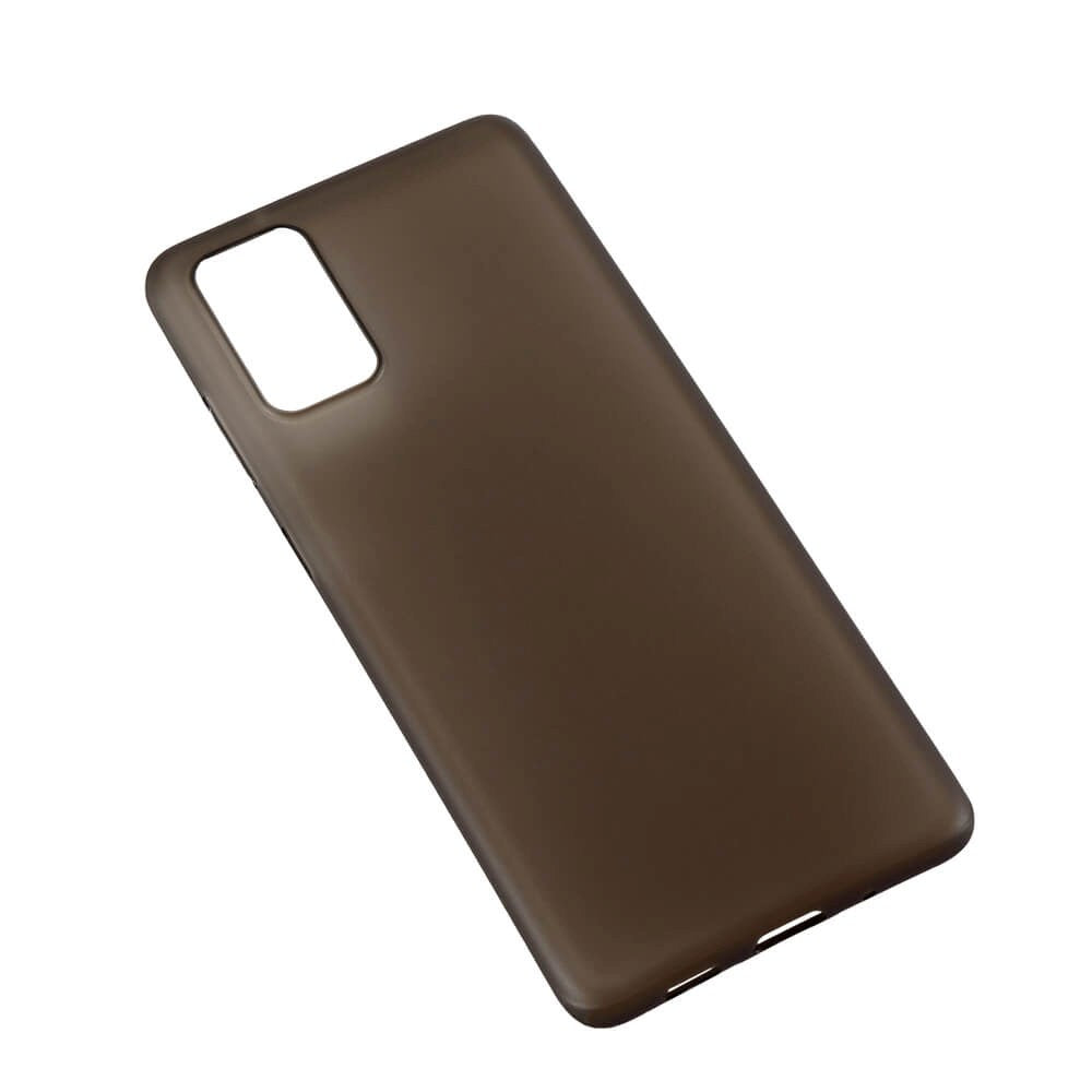 Samsung Galaxy S20+ (Plus) GEAR Semi Transparent Fleksibelt Plast Cover - Sort