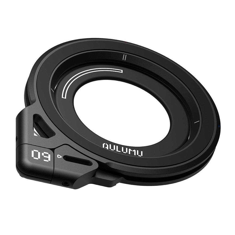 AULUMU 2-i-1 Magnetisk Fingerring / Mobilstander - 360° Roterbar - MagSafe Kompatibel - Sort