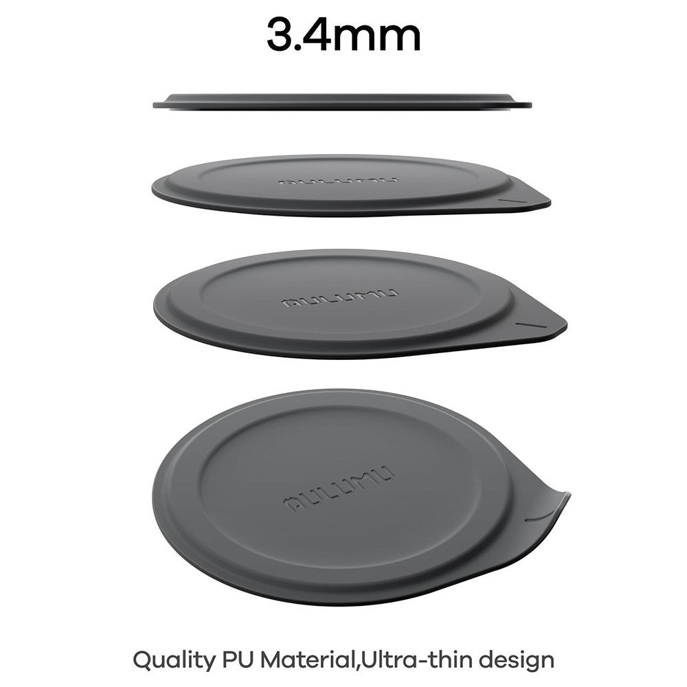 AULUMU Magnetisk MagSafe Klistermærke - Grå
