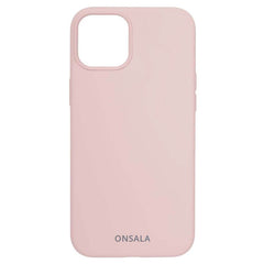 iPhone 13 Onsala Collection Liquid Silikone Cover - Sand Pink