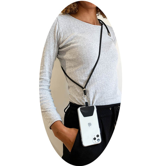 Onsala Neck Strap - Universal Strop - Sort