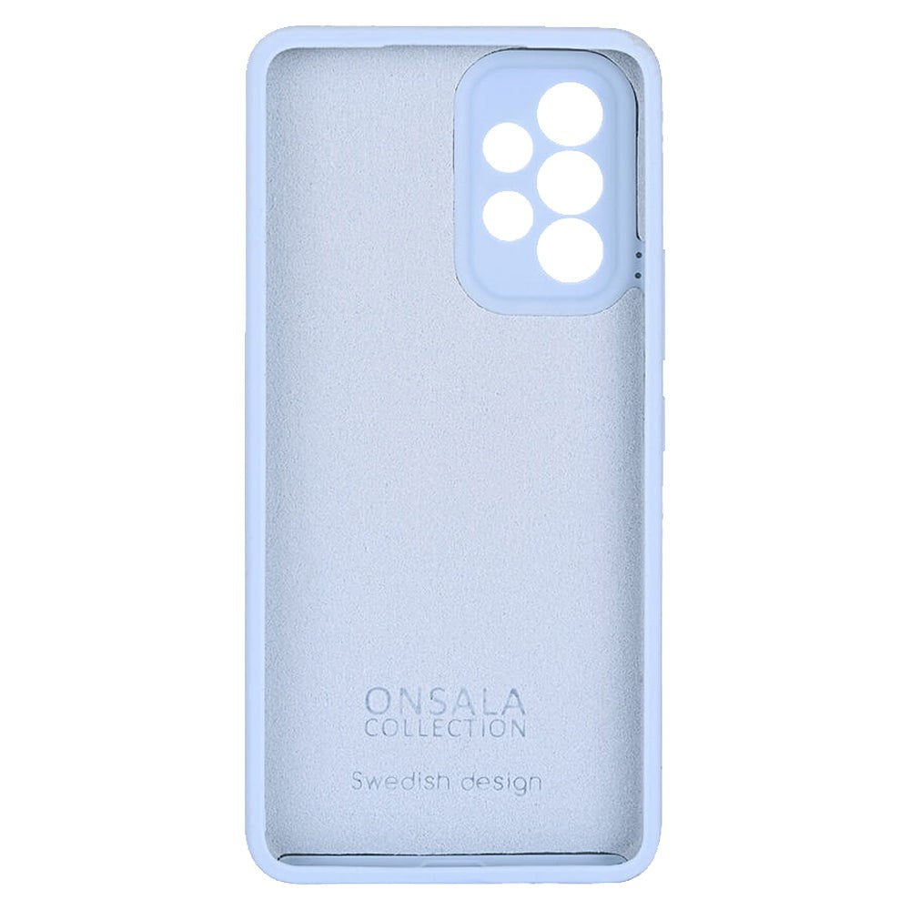 Samsung Galaxy A53 (5G) Onsala Collection Liquid Silikone Cover - Light Blue