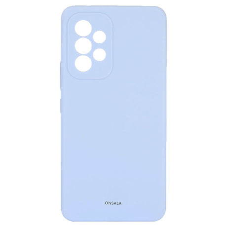 Samsung Galaxy A53 (5G) Onsala Collection Liquid Silikone Cover - Light Blue