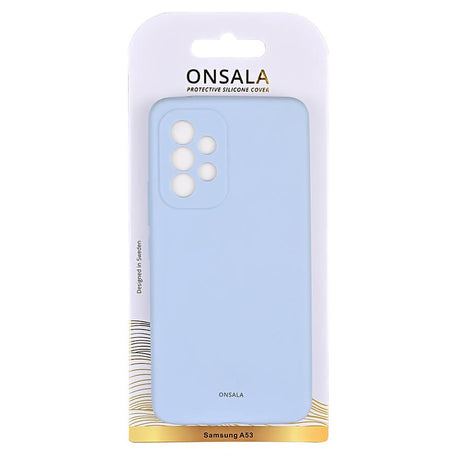 Samsung Galaxy A53 (5G) Onsala Collection Liquid Silikone Cover - Light Blue