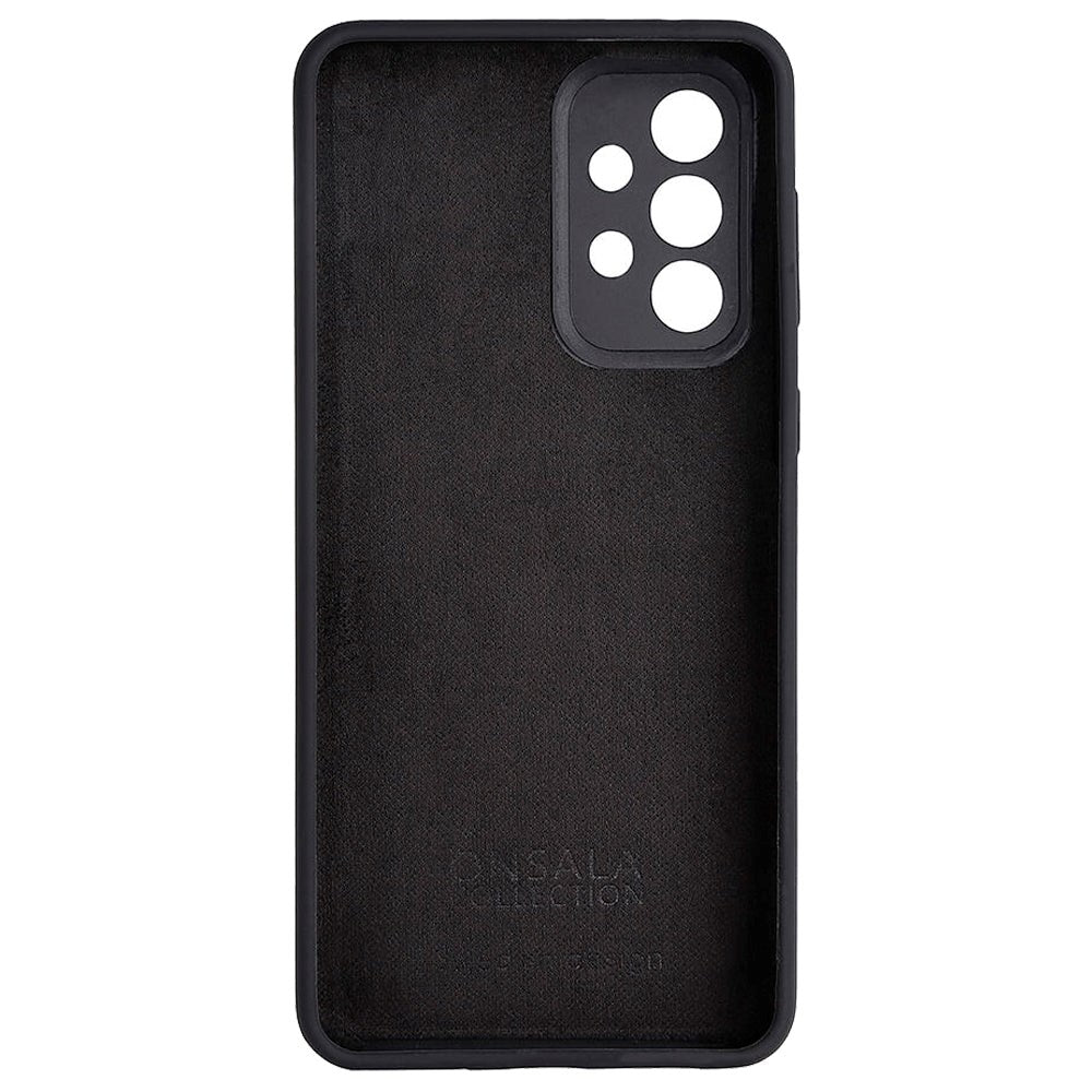 Samsung Galaxy A33 (5G) Onsala Collection Liquid Silikone Cover - Black