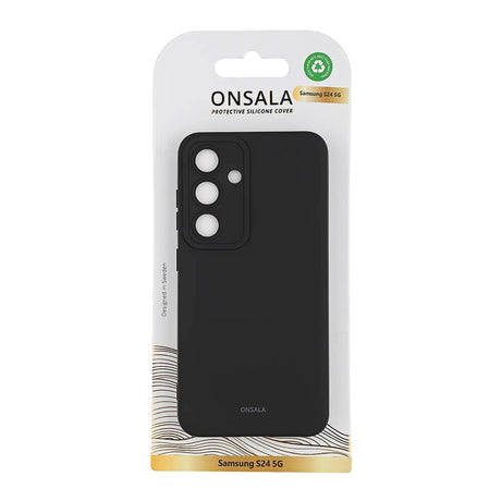 Samsung Galaxy S24 Onsala Silikone Cover - Black