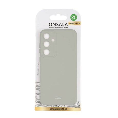 Onsala Silikone Cover - Samsung Galaxy S24 FE - Grå